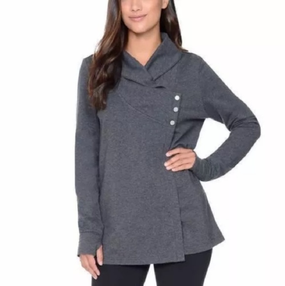 danskin wrap sweater